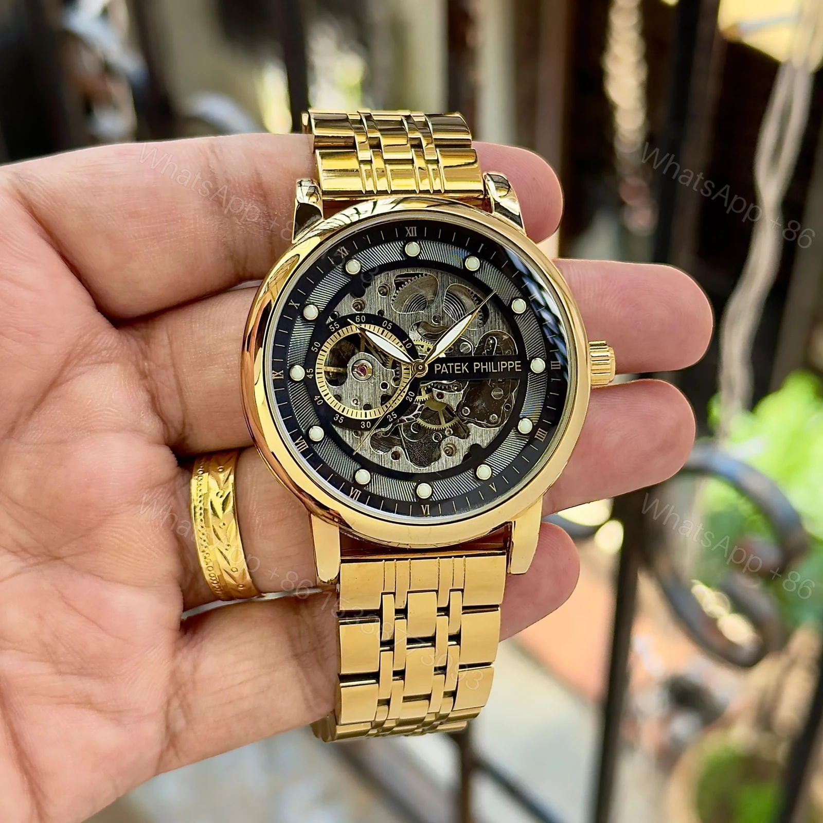 View 2 of Patek Philippe Skeleton Automatic Gold Edition