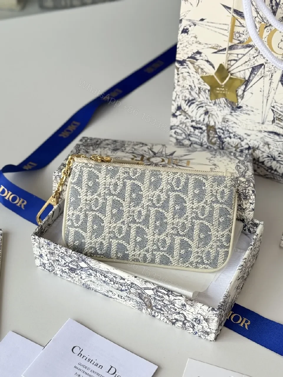 View 7 of Chic Monogram Wallet Set in Couture-Inspired Style