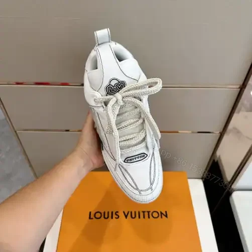 View 3 of LOUIS VUITTON SKATE SNEAKERS IN WHITE – LSVT329