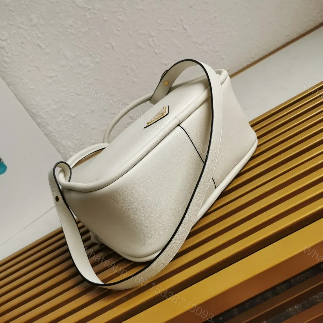 View 8 of Prada Leather Darling Top-Handle Bag