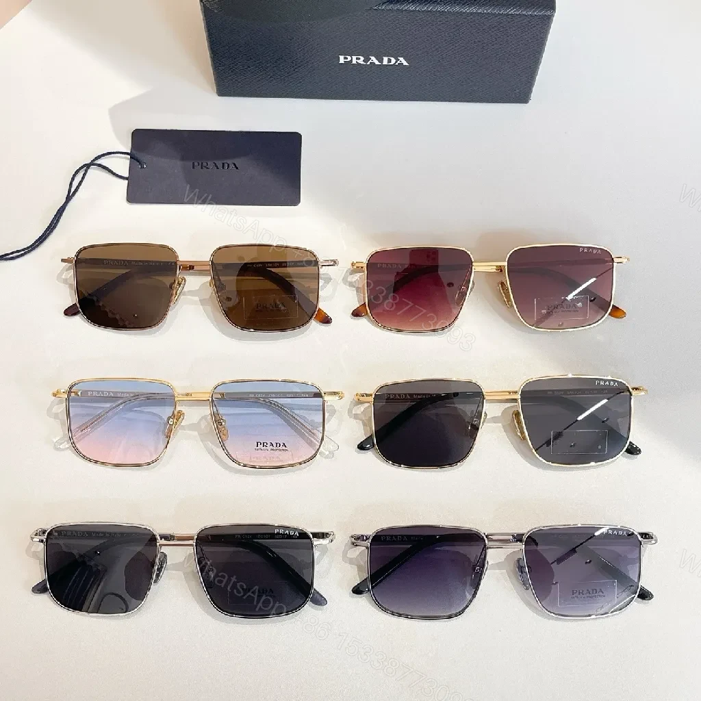 View 7 of Gold-Accent Gradient Lens Sunglasses, Modern Luxe, All-Day Comfort