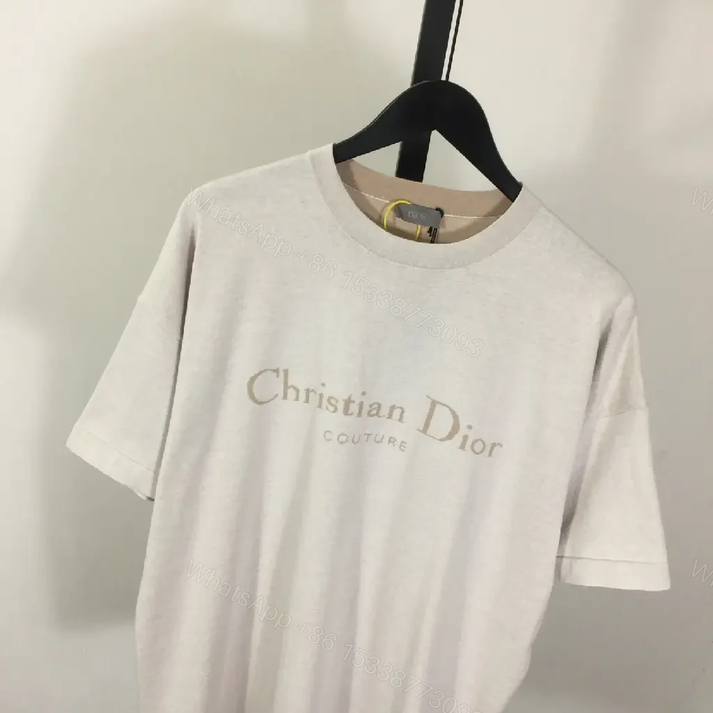 View 5 of Softweight Couture Tee with Crest – Elevated Casual Essential