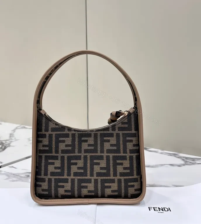 View 2 of Chic Fendi Monogram Shoulder Bag - Luxe Everyday Carry