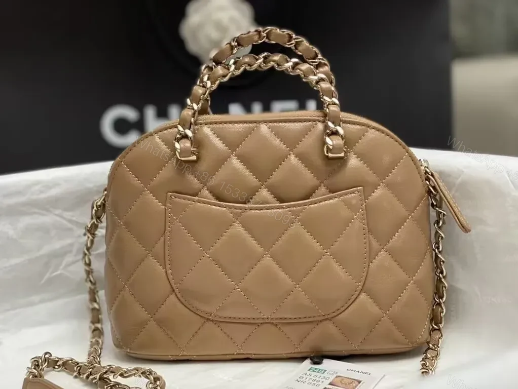 View 2 of Chic Quilted Crossbody â€“ Luxe Chain Detail Bag