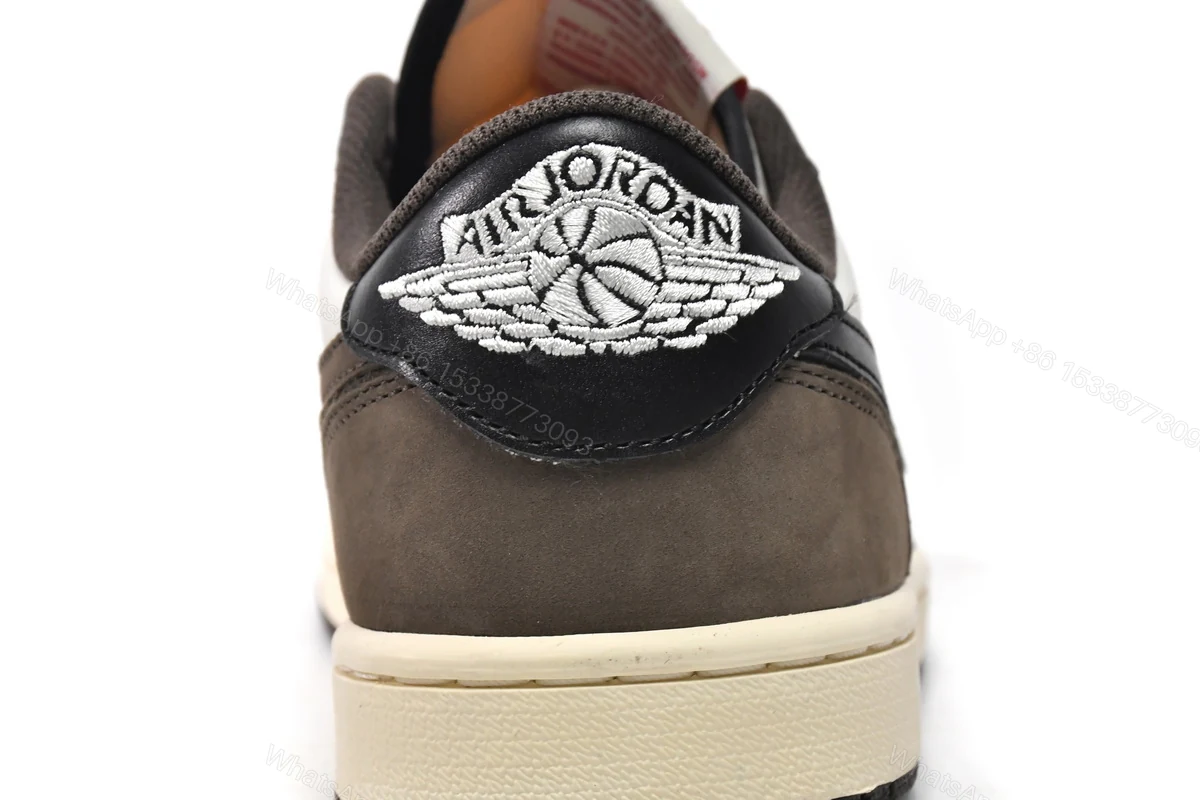 View 3 of Travis Scott x Air Jordan 1 Low Dark Mocha CQ4277-105