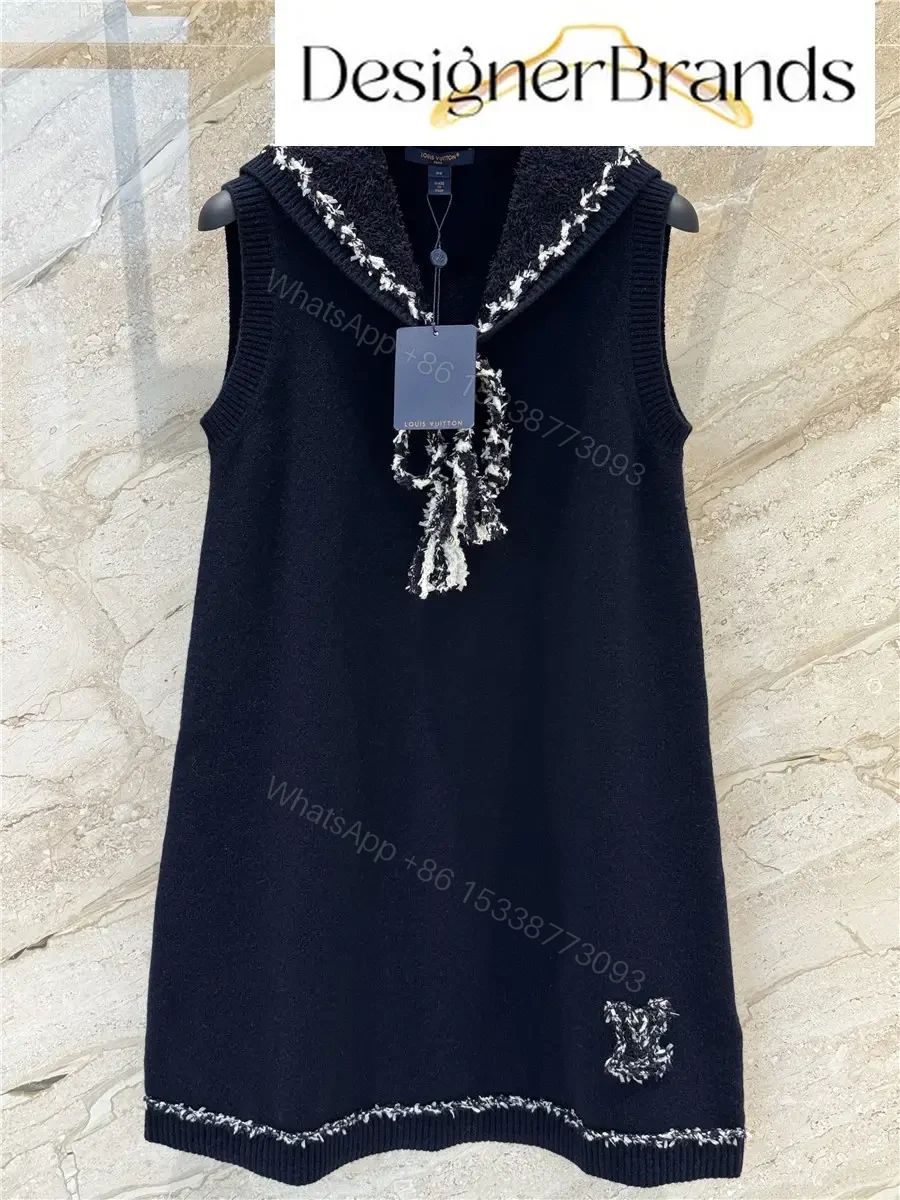 View 2 of Louis Vuitton Sailor-Collar Knitted Dress