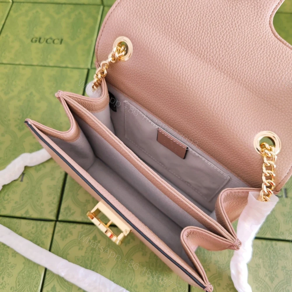 View 10 of Gucci GG Marmont Shoulder Bag Pink 20Cm