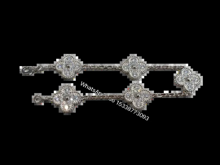 Van Cleef & Arpels Replica Alhambra 5 Motifs Bracelet — view 1