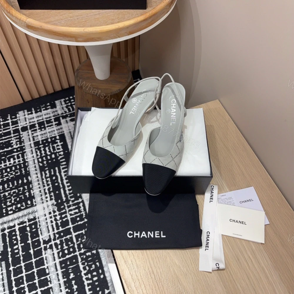View 8 of 高仿Chanel*25C系列G31319小羊皮休閒單鞋灰色6.5CM免檢版
