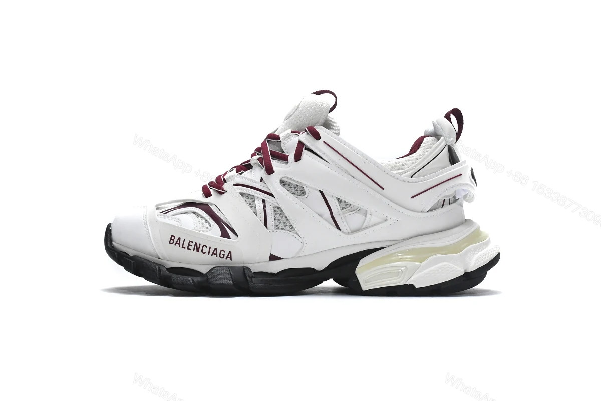 View 10 of Balenciaga Track White Claret Red 542436 W1JH 1915