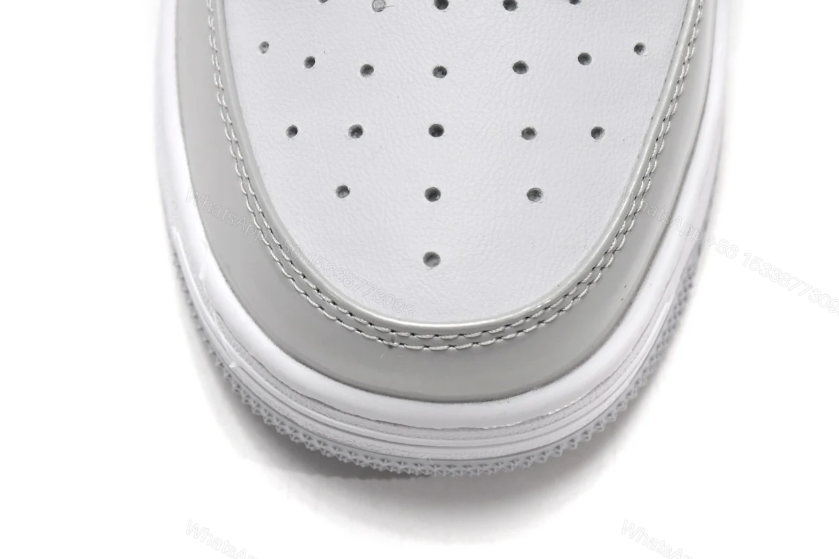 View 8 of Cheap Fake BapeSta Low White Grey Mirror Surface