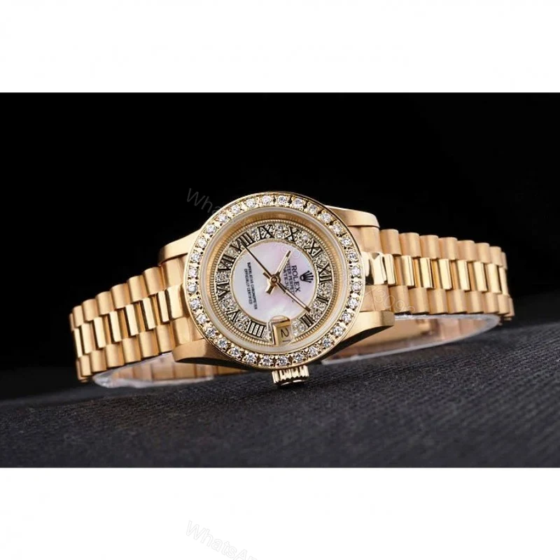 View 4 of Replica Rolex Datejust White Dial RL41 28 mm
