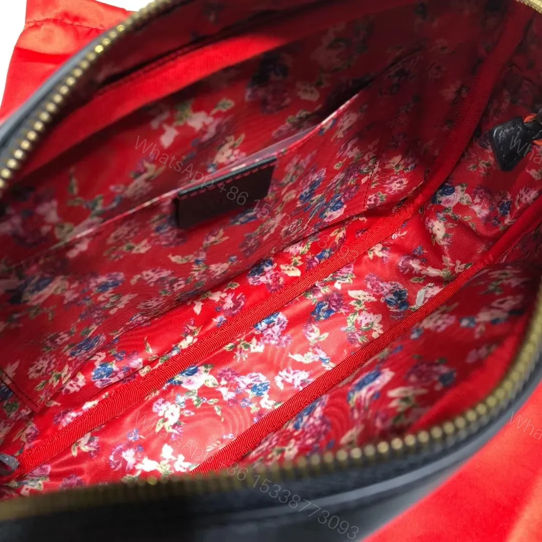 View 6 of Gucci Black Mini Trapuntata Crossbody Bag Leather
