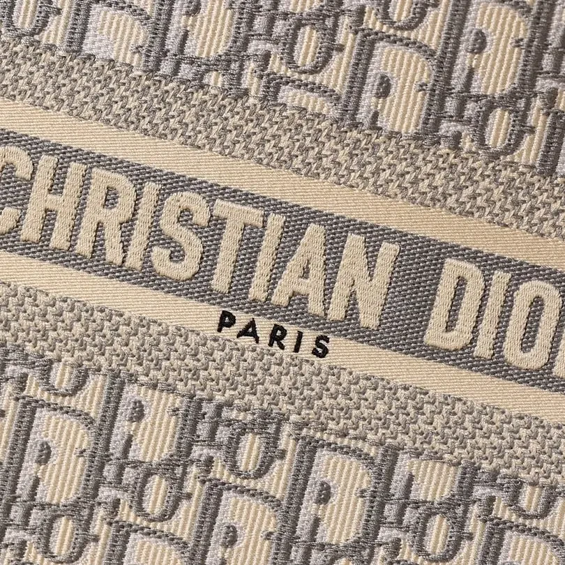 View 10 of 高仿Dior*BookTote系列Oblique印花灰色S免檢版