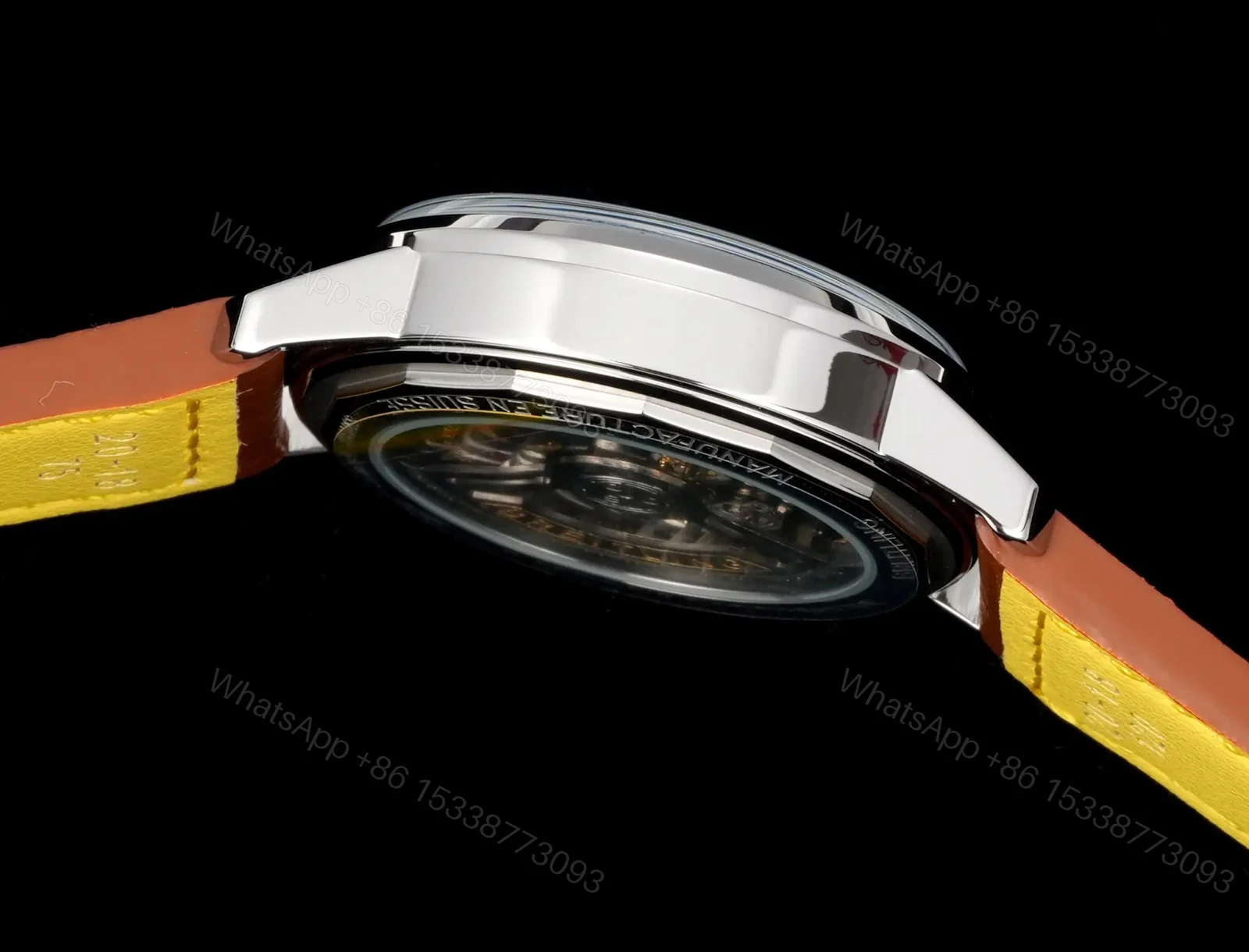 View 8 of Breitling Top Time B31 White Replica Leather Strap 38MM Premium AB3113281A1X1