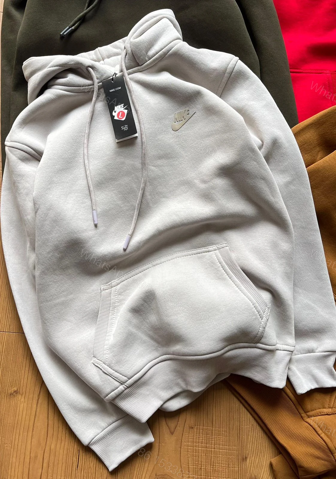 View 2 of FIRST COPY NIKE HOODIE 3-Thread cotton fleece