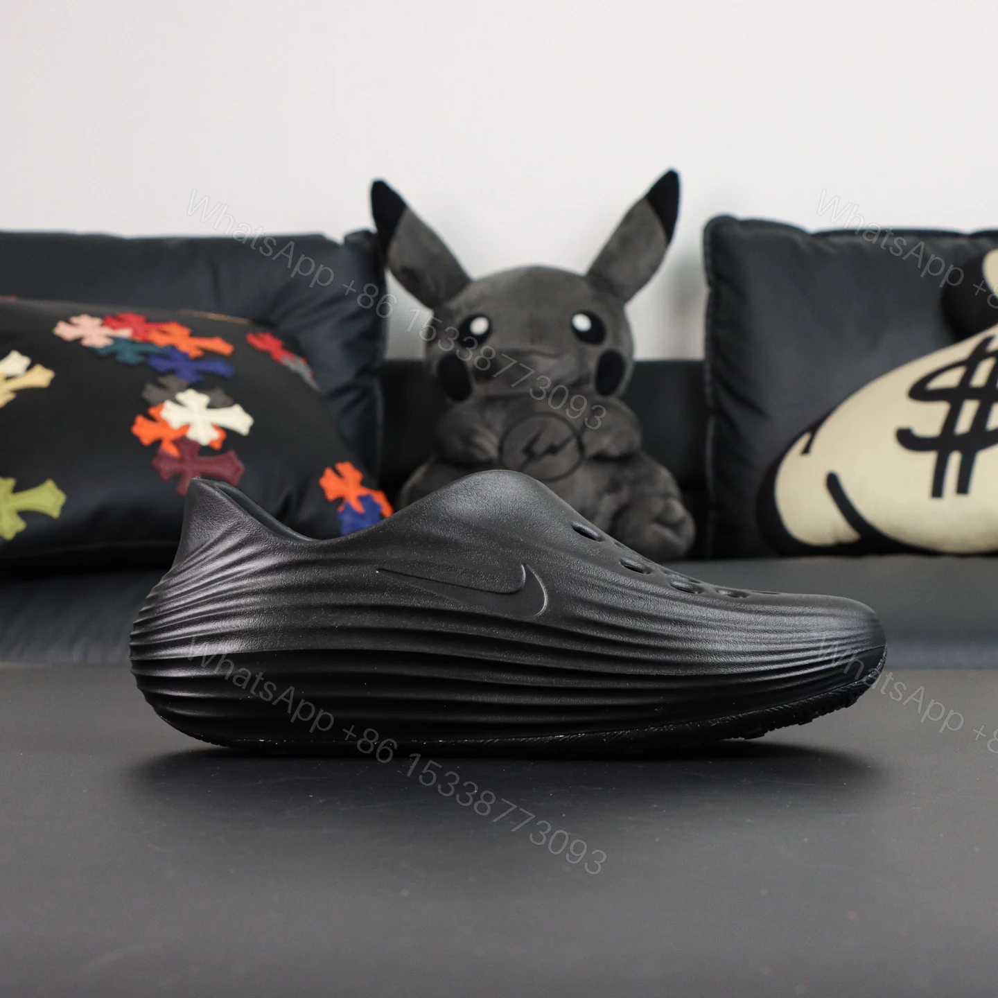 View 2 of Nike ReactX Rejuven8 Black White