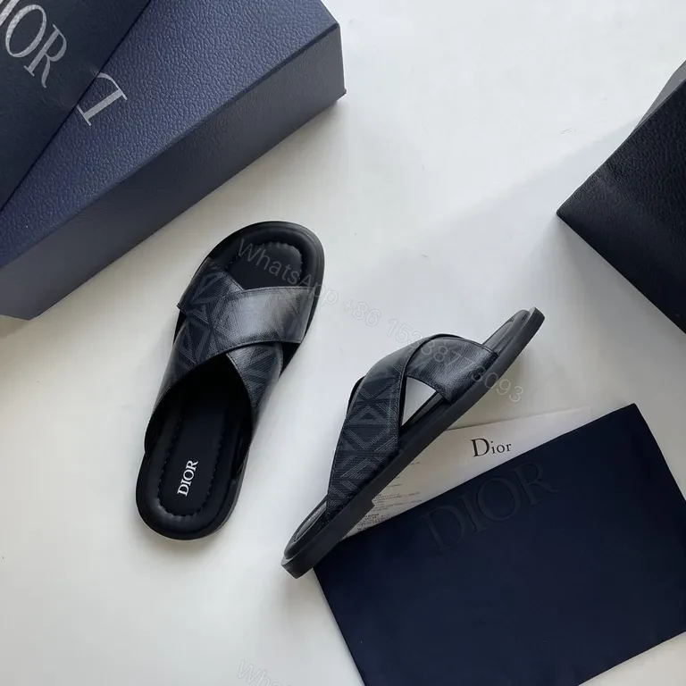 View 7 of Effortless Luxe Monogram Slide - Designer Comfort Sandal