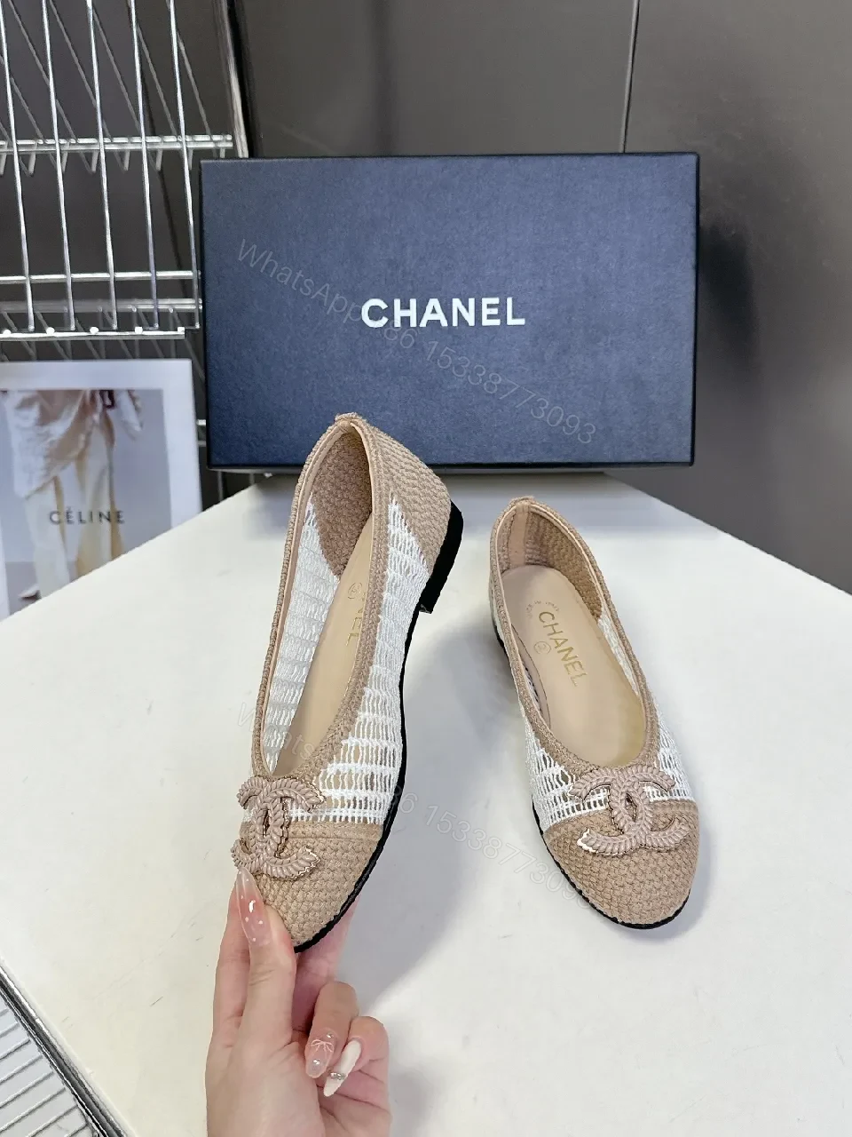 View 3 of Knit Espadrille Slip-Ons: Subtle Texture, Elevated Comfort