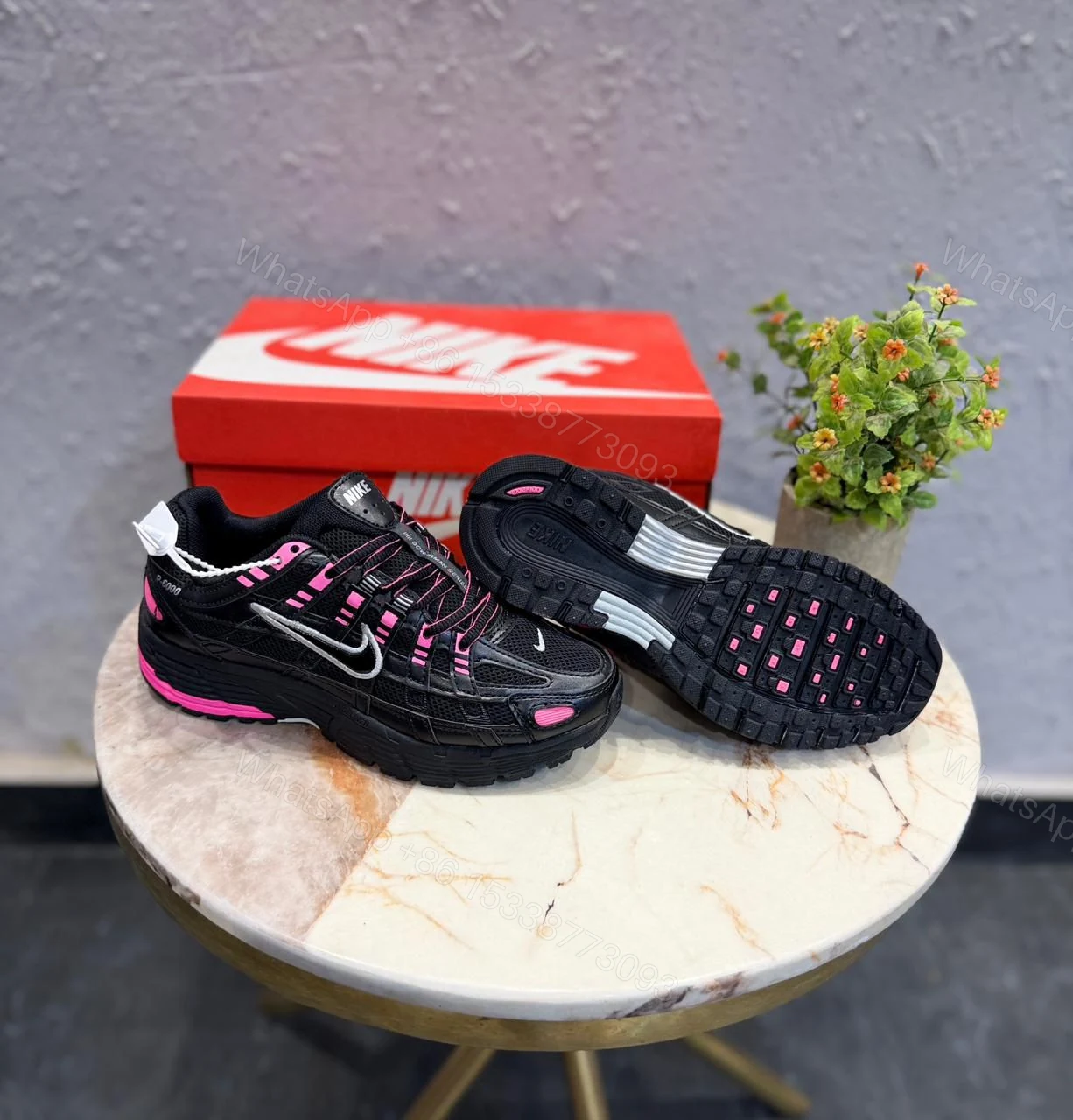 View 6 of Nike P-6000 Trainer First Copy Shoes — Black | COD India