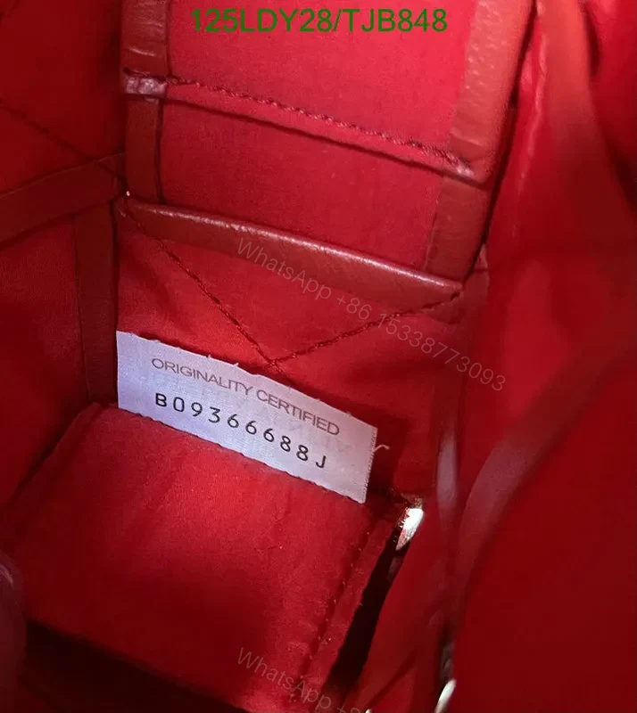 View 64 of Bottega Veneta Premium Nappa Leather Intrecciato Weave Bag with Magnetic Fastening BV9101