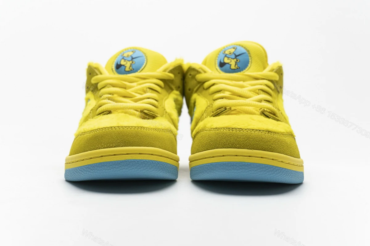 View 3 of Grateful Dead x Nike SB Dunk Low “ Yellow Bear” CJ5378-700