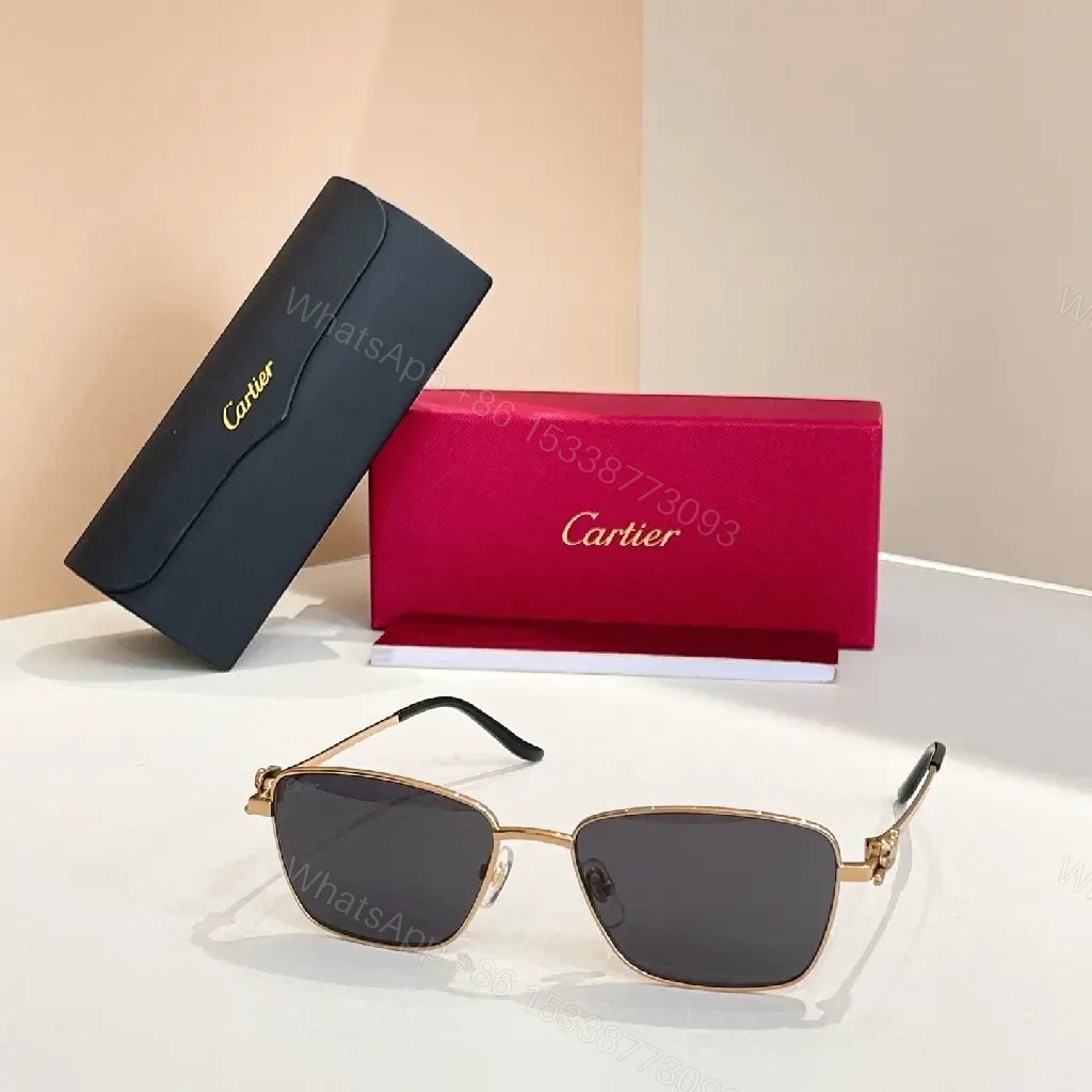 View 3 of Gold-Tone Rectangular Eyewear: Subtle Luxe Frame Extra Comfort