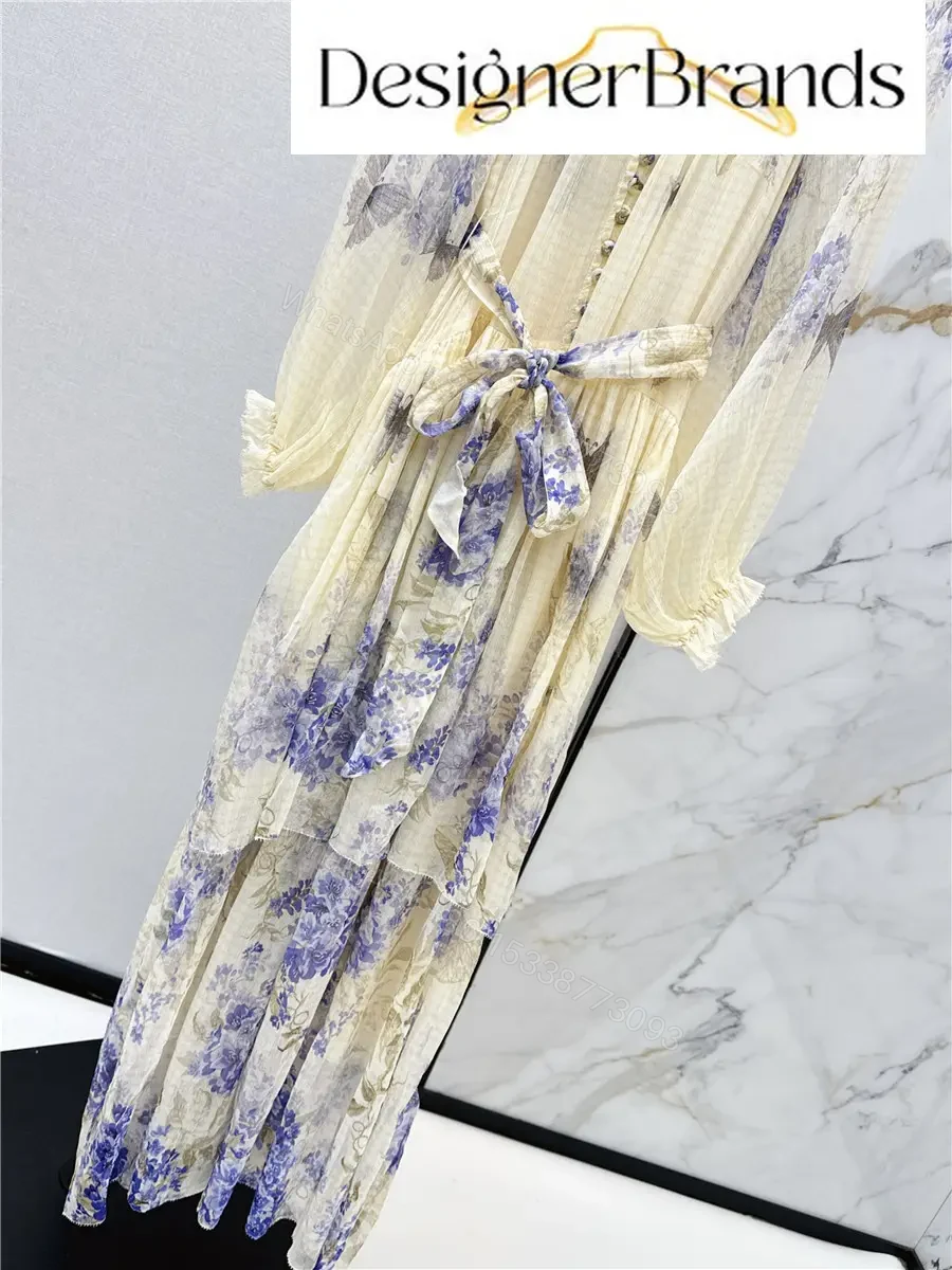 View 6 of Zimmermann Classic Elegant Printed Dress