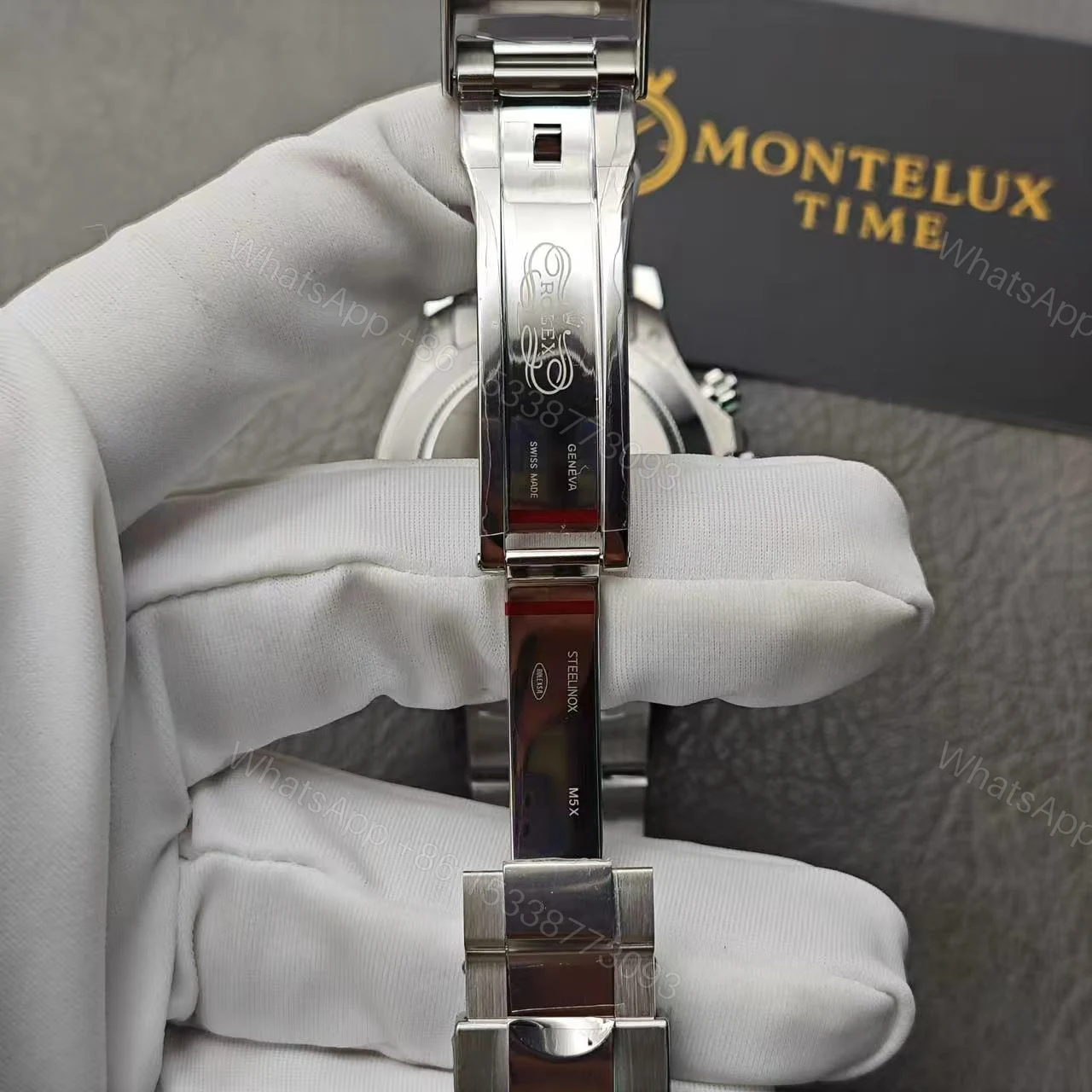 View 14 of Rolex Daytona 116519 Meteorite Watch Super Clone Replica