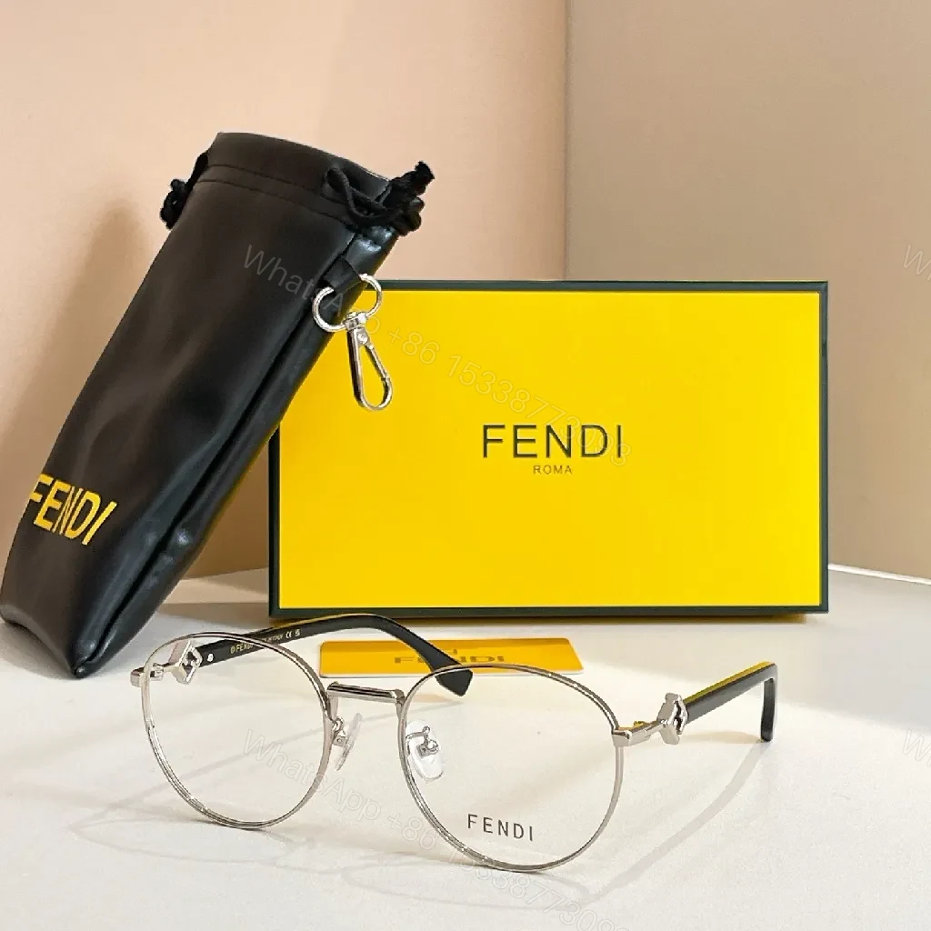 View 7 of Gold-Tone Geometric Metal Glasses – Luxury All-Day Comfort