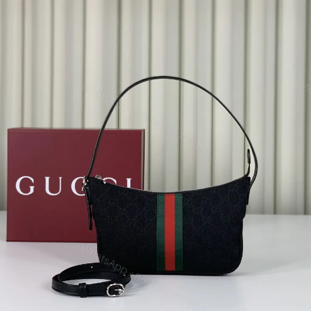 View 8 of Effortless Chic Monogram Bag: Lightweight, Signature Stripe, Crossbody