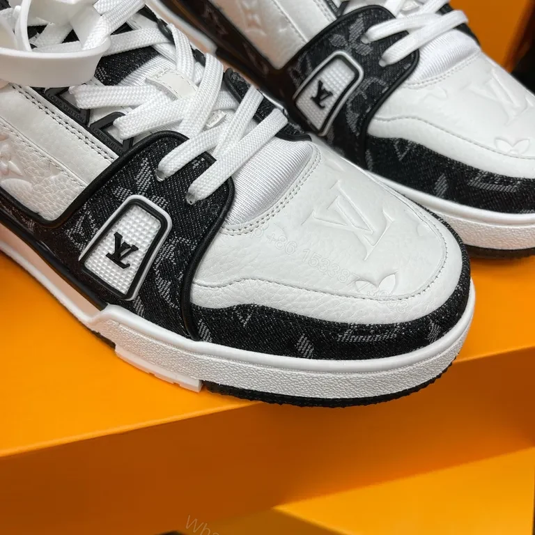 View 5 of Bold Monogram Sneaker: All-DayLV Luxury High-Top