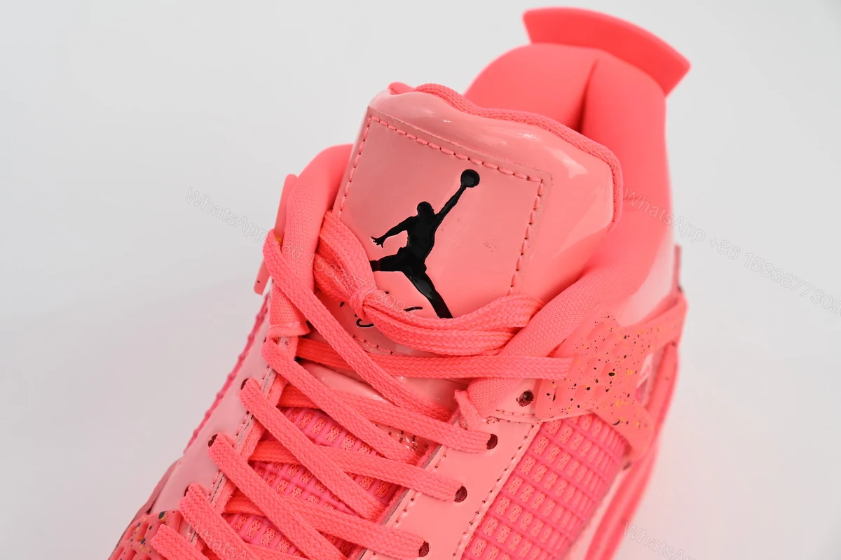 View 8 of Air Jordan 4 Retro Hot Punch AQ9128-600