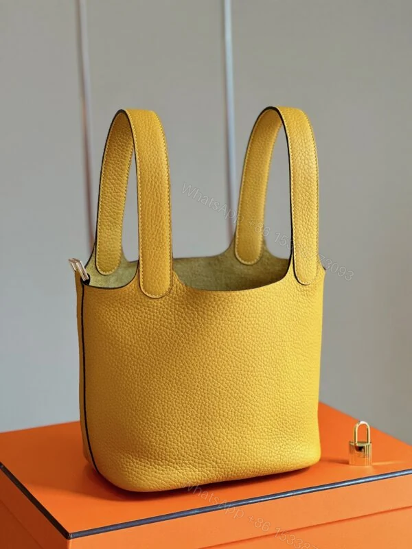 View 6 of Hermes Picotin 18 Yellow Togo leather Gold Hardware