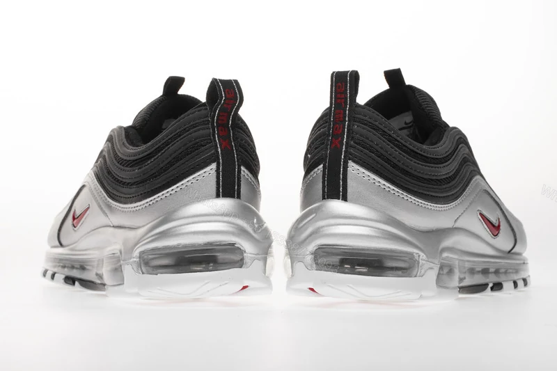 View 3 of Nike Air Max 97 Silver Black AT5458-001