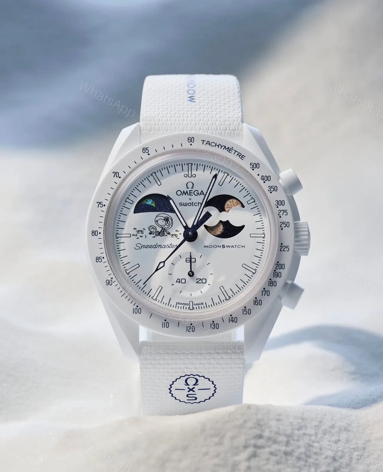 View 3 of Omega x Swatch MoonSwatch Mission to Earthphase