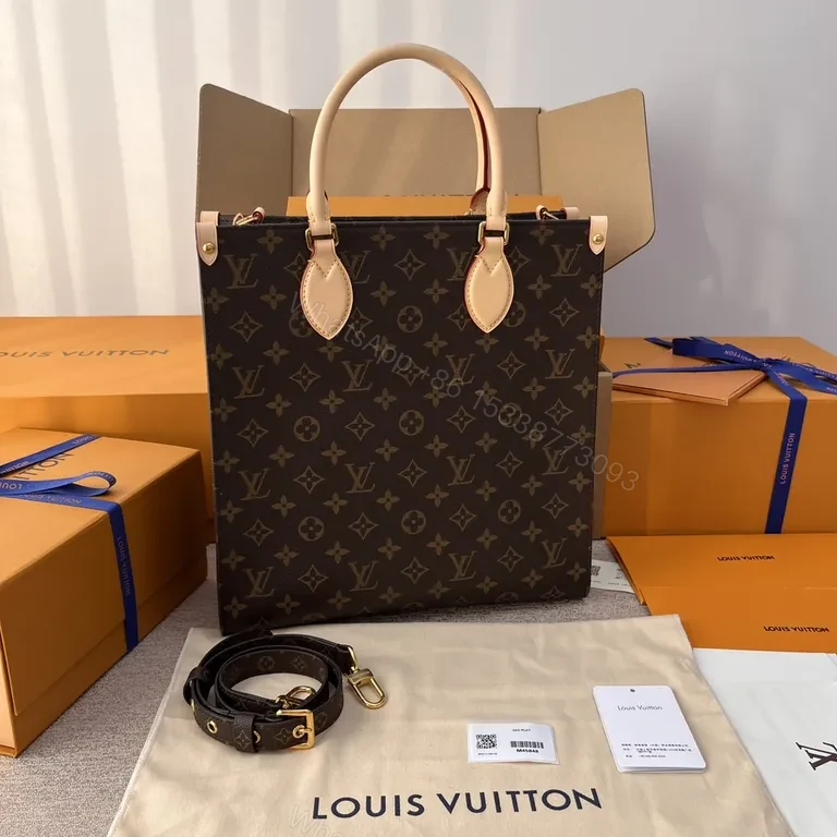 View 9 of Iconic Monogram Tote â€” Timeless Luxury, All-Season Style