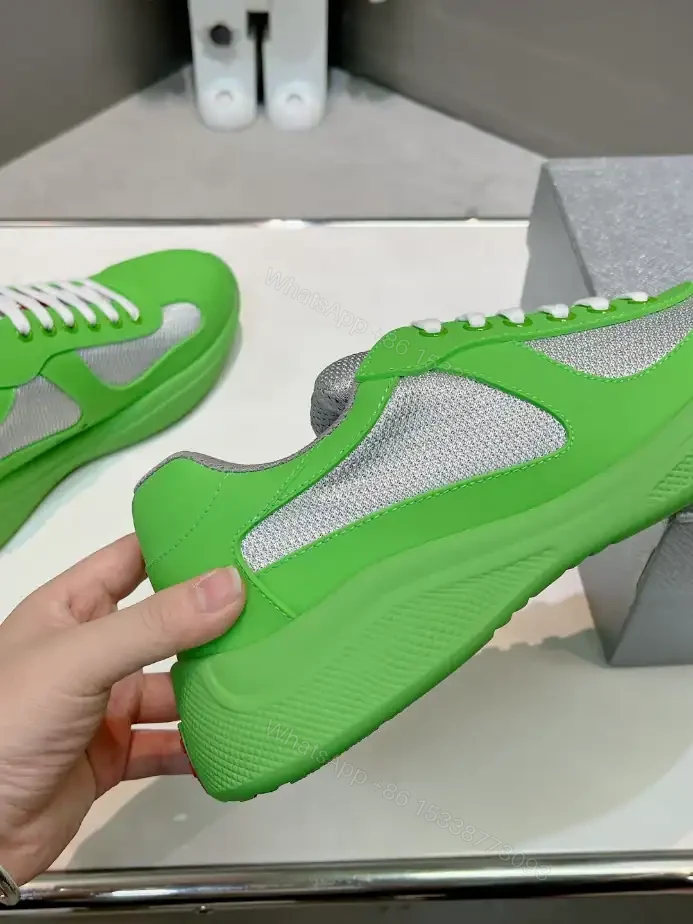 View 7 of PRADA AMERICA’S CUP SOFT RUBBER AND BIKE FABRIC SNEAKERS – PRD007