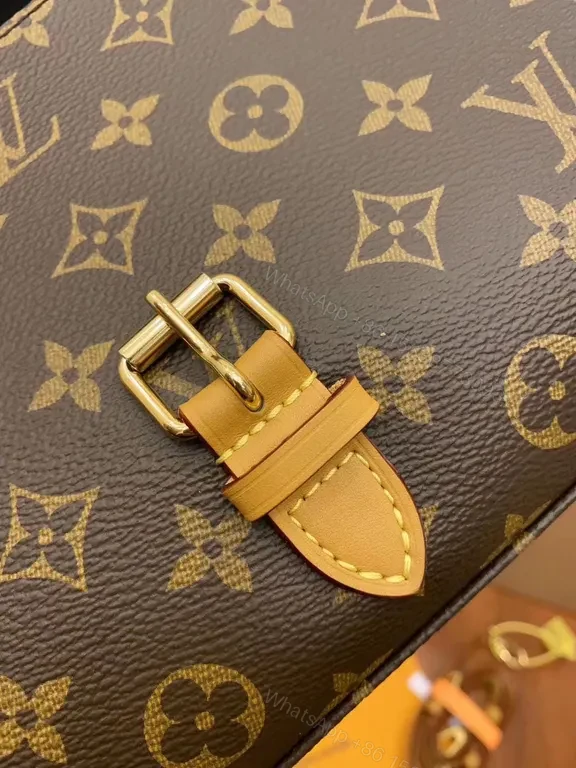 View 3 of Chic Monogram Crossbody â€” Compact LV Luxury Crossbody Bag