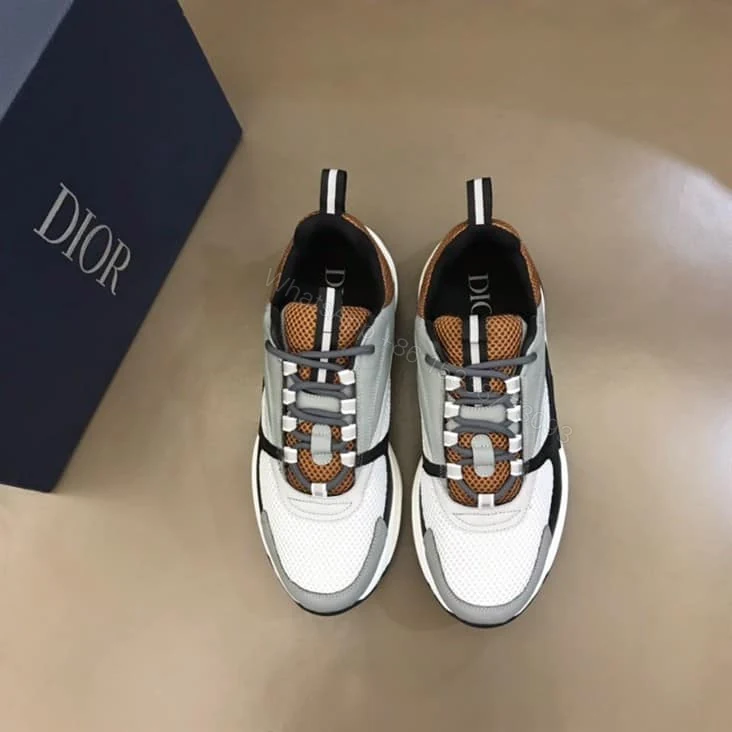 View 5 of B22 SNEAKER TECHNICAL MESH WITH AND CALFSKIN – CD107