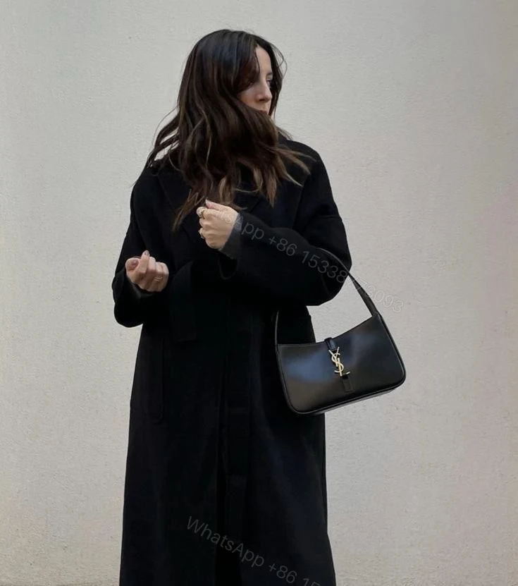 View 13 of FIRST COPY SAINT LAURENT SHOULDER BAG - CROCODILE-EMBOSSED LEATHER AND CLEAN LEATHER