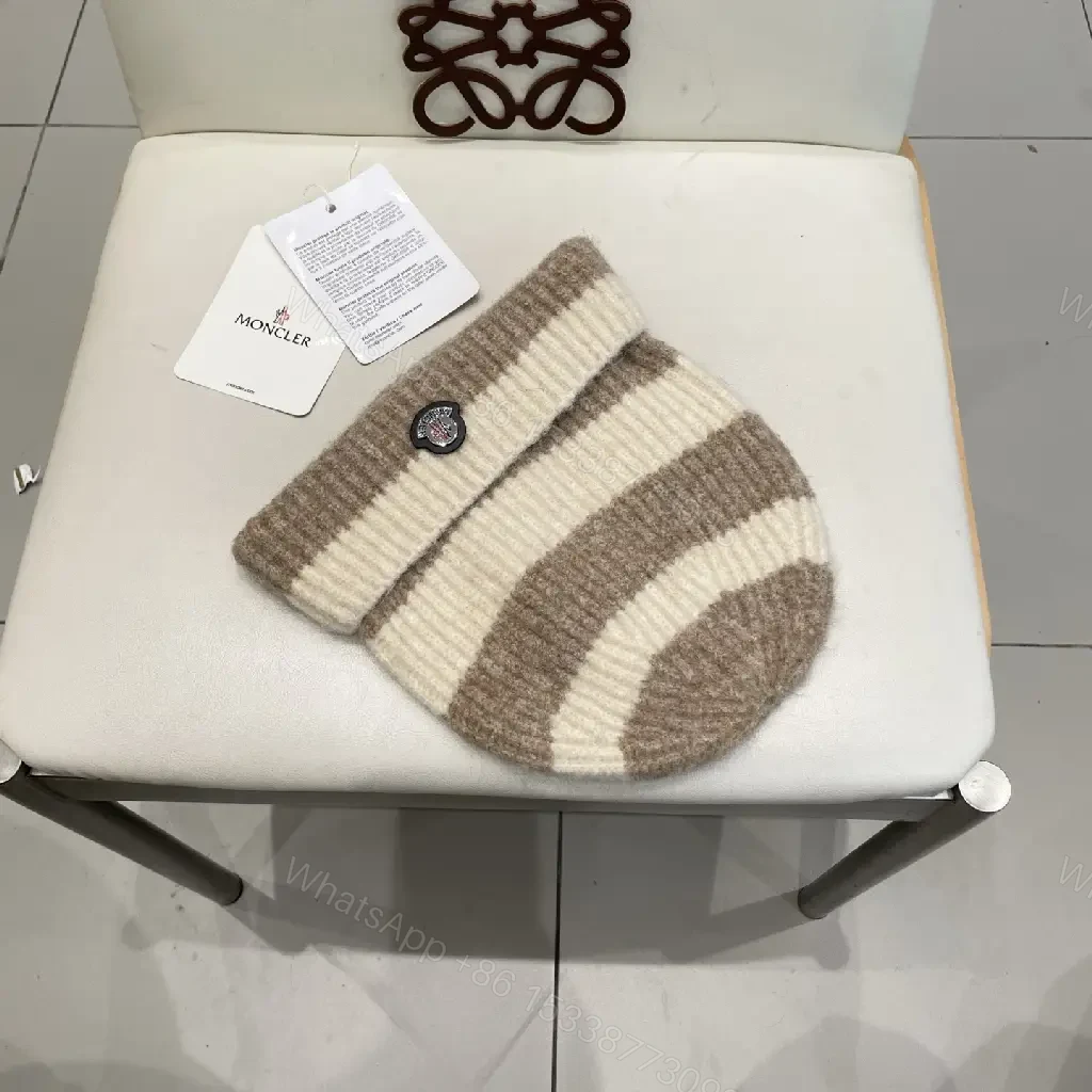 View 5 of Striped Knit Beanie: Cozy Warmth, Signature Detail, Premium casual