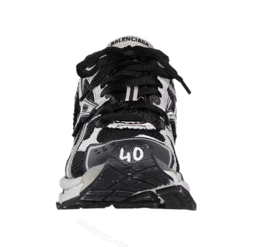 View 3 of Balenciaga Runner Black White 677402W3RB29010