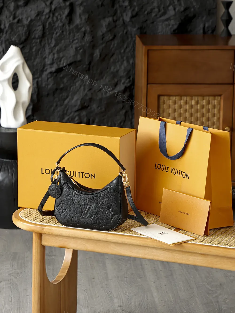View 6 of Louis Vuitton Bagatelle NM Shoulder Bag