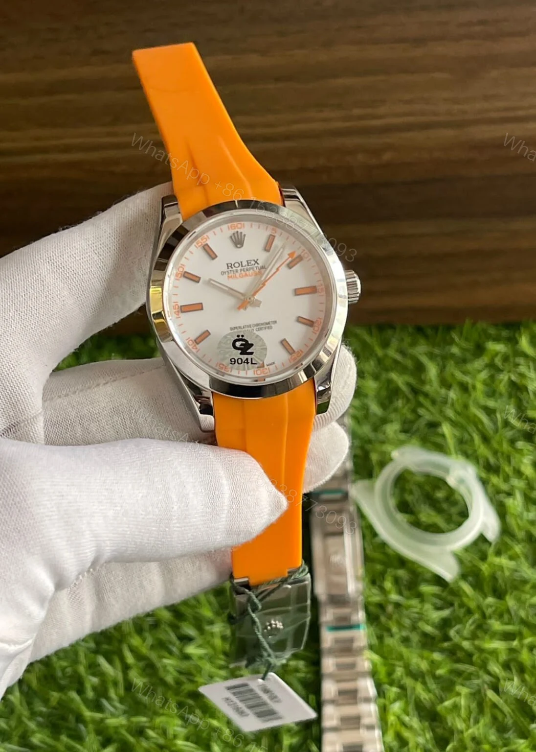 View 2 of Rolex Oyster Perpetual Milgauss White 40MM Automatic