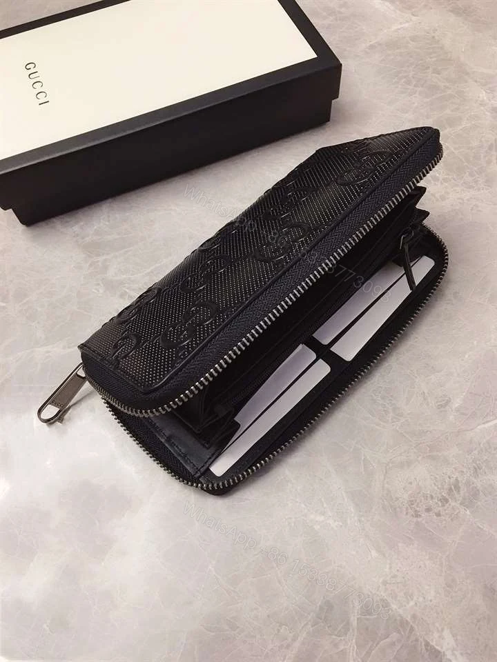 View 7 of Gucci Signature zip around wallet – WGR037