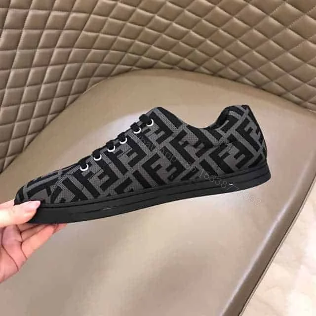 View 8 of FENDI FF MOTIF MESH SNEAKERS – FD14