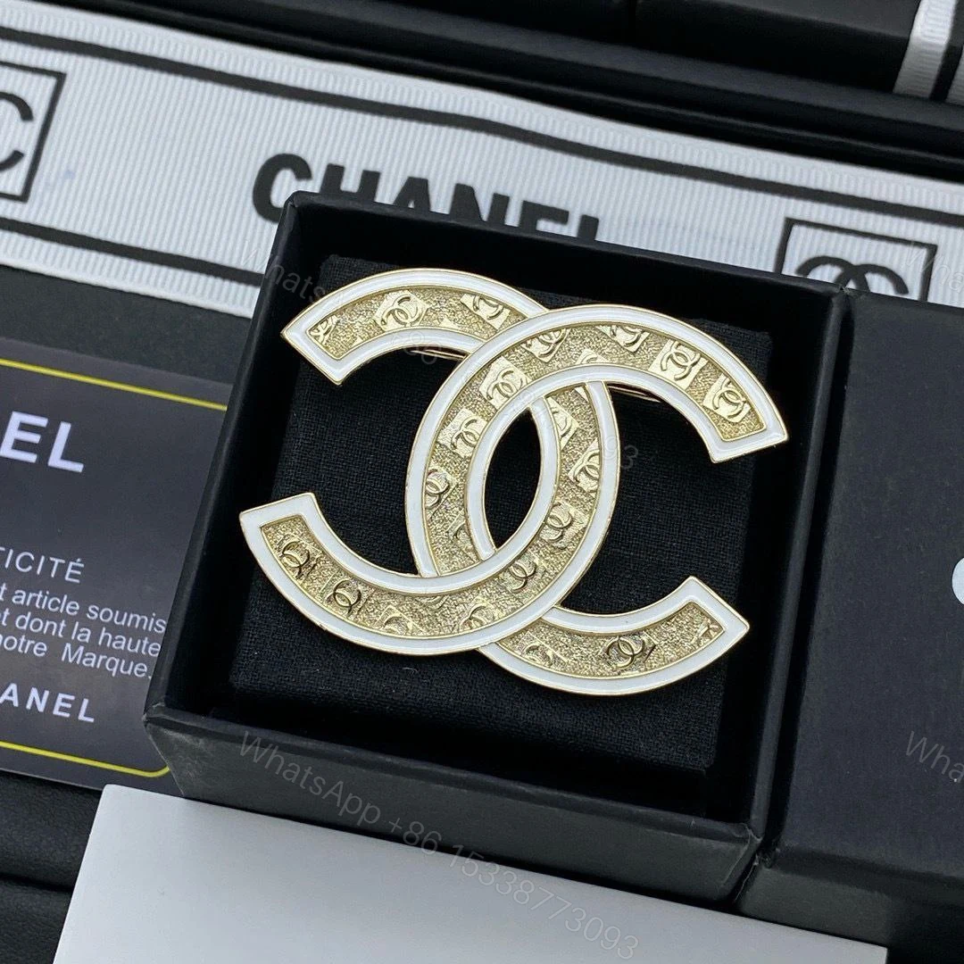 View 6 of Chanel Chain CC Brooch