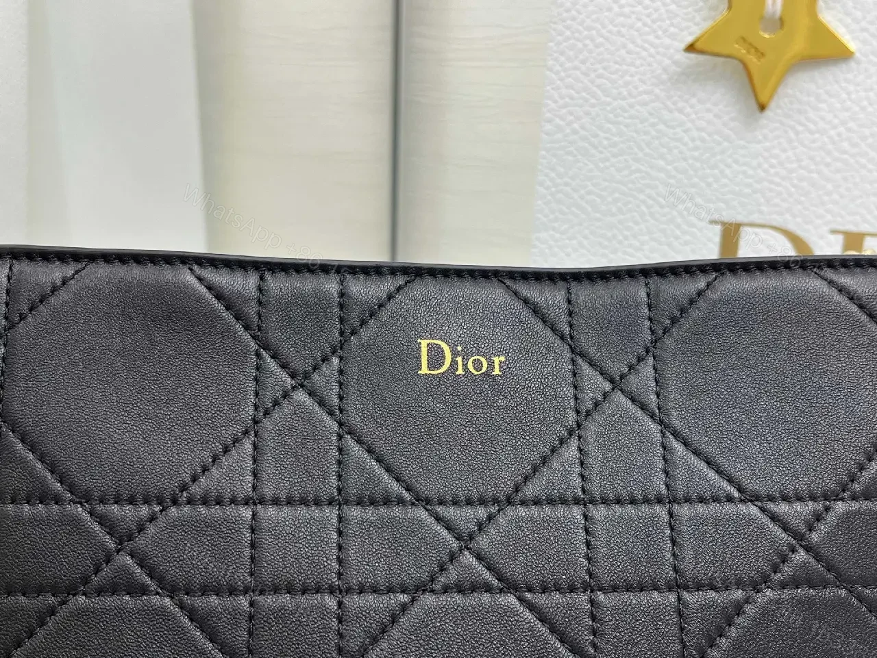View 4 of Structured Black Quilted Crossbody: Luxe, All-Day Comfort