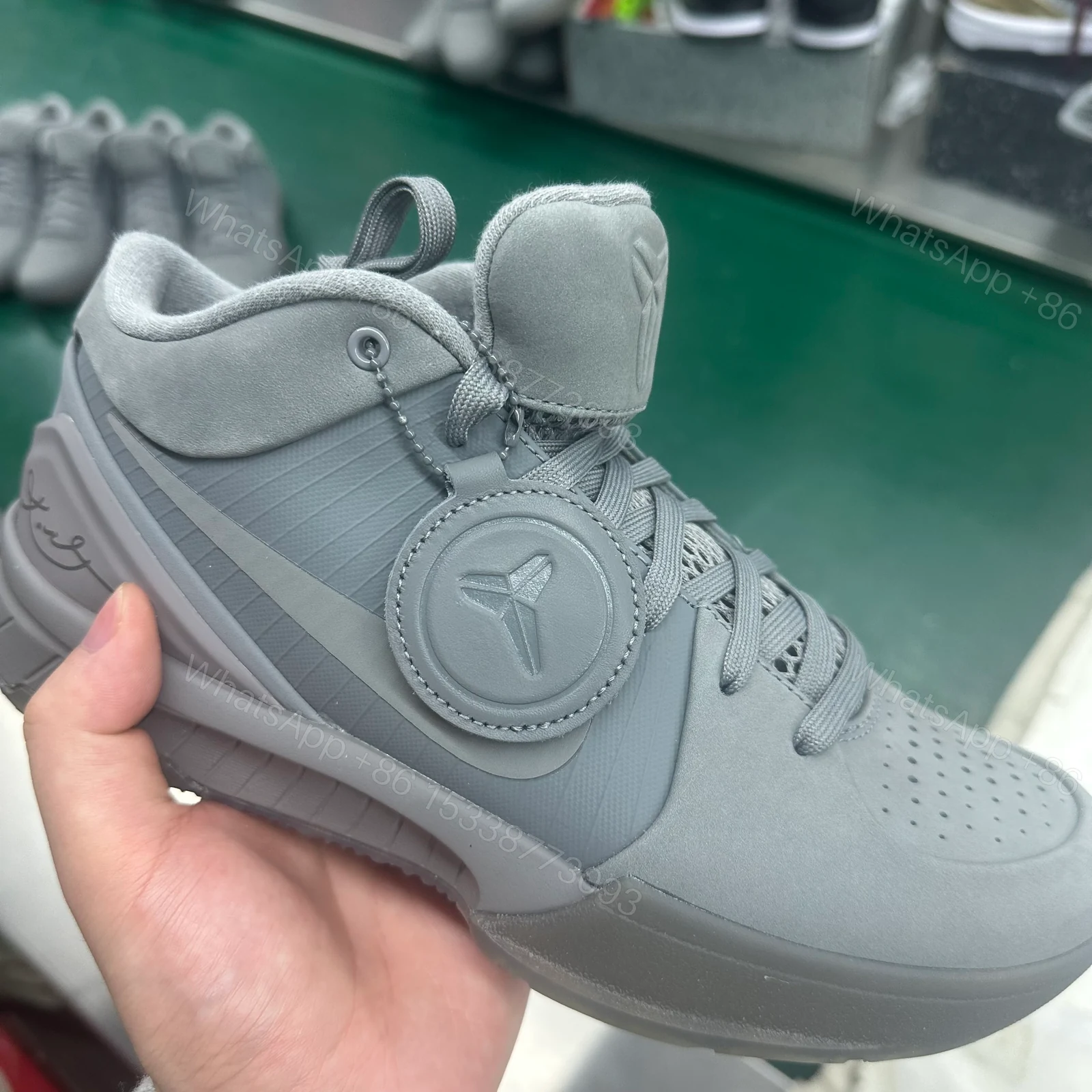 View 12 of Nike Kobe 4 Black Mamba Collection Fade to Black